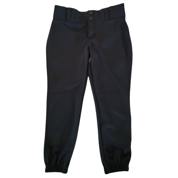 Champro Other - Champro Girls Softball Pants Size Large Black Elastic Cuff Athletic Baseball Pan